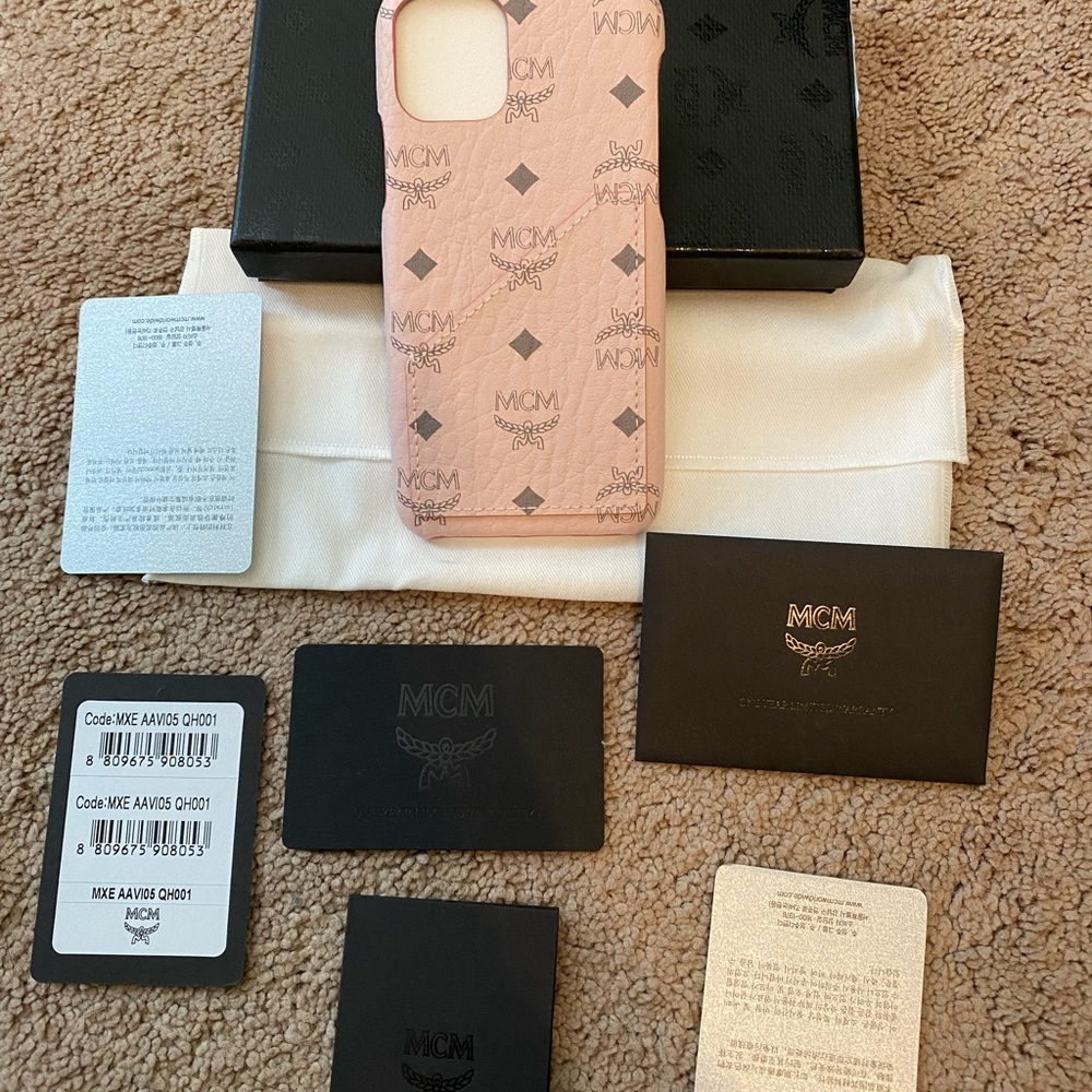 MCM iPhone 11pro phone case $145+ tax